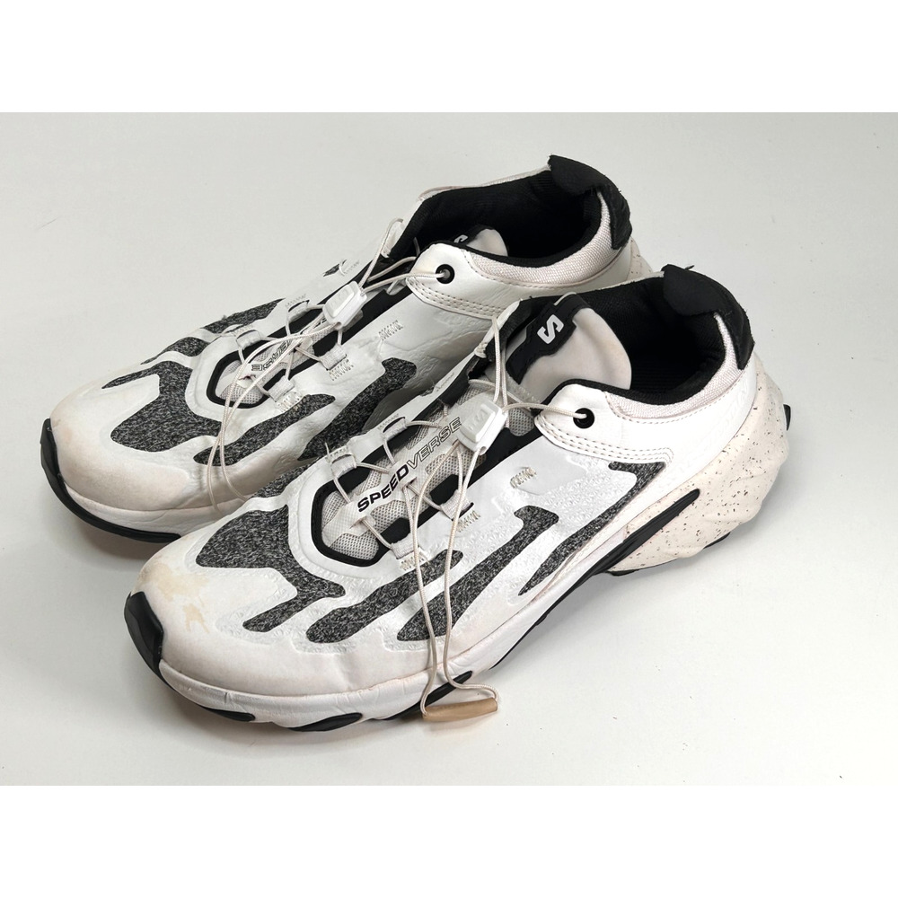 Salomon Speedverse PRG White / Phantom Unisex Trainers M 9.5, W 8.5